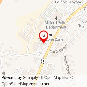 Nutmeg State Nutrition on Boston Post Road, Milford Connecticut - location map