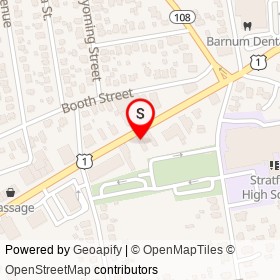 Don Scinto Automotive on Barnum Avenue, Stratford Connecticut - location map