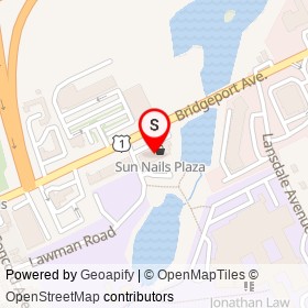 Reggiano's on Bridgeport Avenue, Milford Connecticut - location map