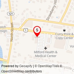 Milford Hospital Walk In & Urgent Care Center on Boston Post Road, Milford Connecticut - location map