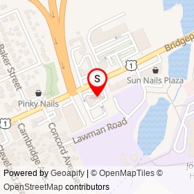 McDonald's PlayPlace on Bridgeport Avenue, Milford Connecticut - location map