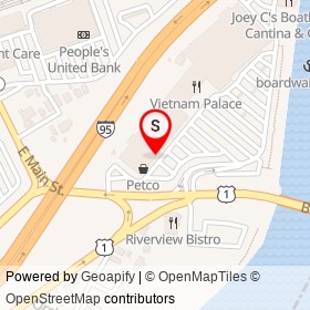 West Marine on Barnum Avenue, Stratford Connecticut - location map