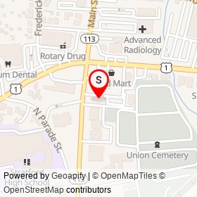 People's United Bank on McCabe Way, Stratford Connecticut - location map