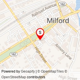 Scratch Baking on South Broad Street, Milford Connecticut - location map