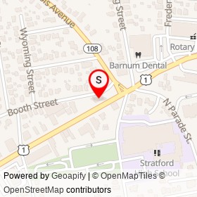 Krissys' Korner on Barnum Avenue, Stratford Connecticut - location map