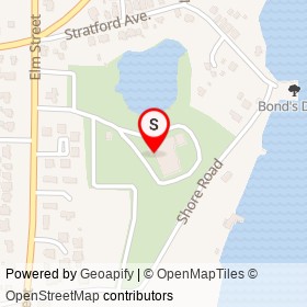 Shakespeare Park on , Stratford Connecticut - location map