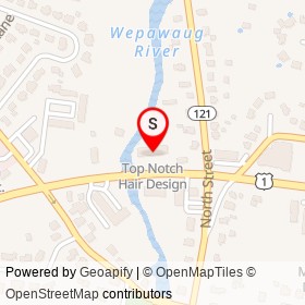 Top Notch Hair Design on Boston Post Road, Milford Connecticut - location map