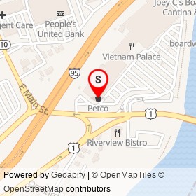 Petco on Barnum Avenue, Stratford Connecticut - location map