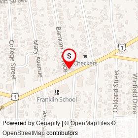 Barnum Nails on Barnum Avenue, Stratford Connecticut - location map