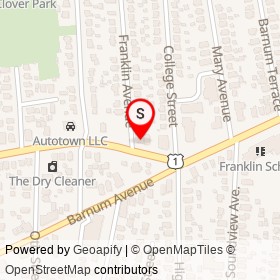 S &S Wine & Liquor Discount Warehouse on Franklin Avenue, Stratford Connecticut - location map