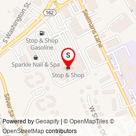 Stop & Shop on Bridgeport Avenue, Milford Connecticut - location map