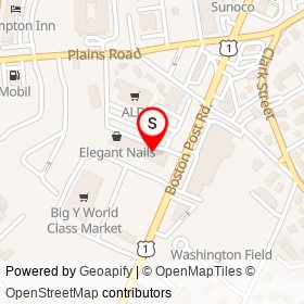 Nuvo Salon on Boston Post Road, Milford Connecticut - location map