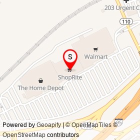 ShopRite on Barnum Avenue, Stratford Connecticut - location map