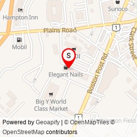 VIP Health Spa on Boston Post Road, Milford Connecticut - location map