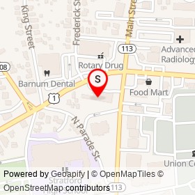 Curran Volkswagen on Essex Place, Stratford Connecticut - location map