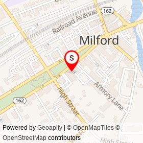 Arciuolo’s Shoes on Broad Street, Milford Connecticut - location map