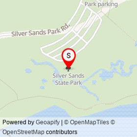 Silver Sands State Park on , Milford Connecticut - location map
