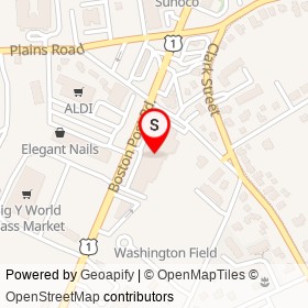 Napoli Indoor Auto Outlet on Boston Post Road, Milford Connecticut - location map