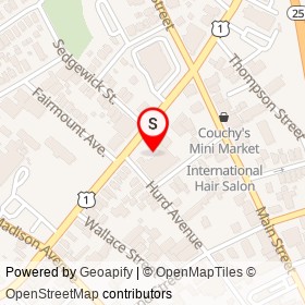 M&F Auto Body Shop on Sedgewick Street, Bridgeport Connecticut - location map