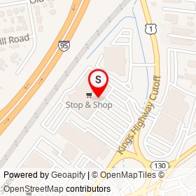 People's United Bank on Kings Highway Cutoff, Fairfield Connecticut - location map