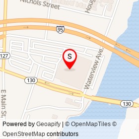 Bass Pro Shops on Stratford Avenue, Bridgeport Connecticut - location map