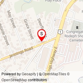 Exclusive Denim on Jennings Road, Fairfield Connecticut - location map