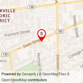 Red Apple on State Street, Bridgeport Connecticut - location map