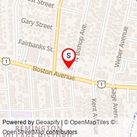 Boston Ave Service Center & Sales on Boston Avenue, Stratford Connecticut - location map