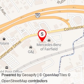 Master Electric Supply on Commerce Drive, Bridgeport Connecticut - location map