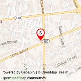 Citgo on State Street, Bridgeport Connecticut - location map