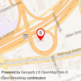 Brewport on South Frontage Road, Bridgeport Connecticut - location map