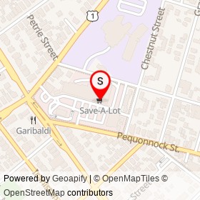 Save-A-Lot on Pequonnock Street, Bridgeport Connecticut - location map