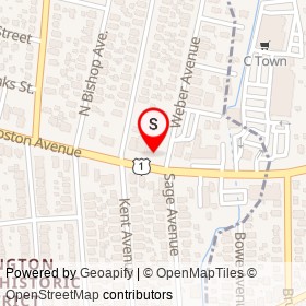 Boston Avenue Grocery on Boston Avenue, Stratford Connecticut - location map