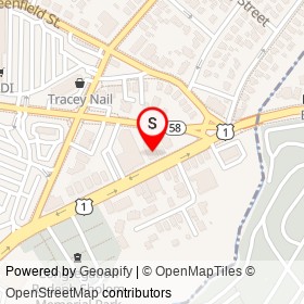 ProStock on Kings Highway East, Fairfield Connecticut - location map