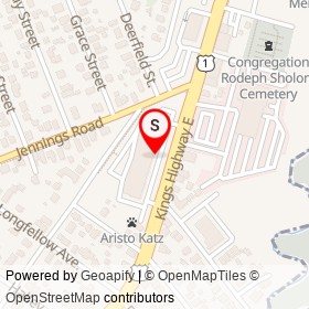 Liberty Dialysis on Kings Highway East, Fairfield Connecticut - location map