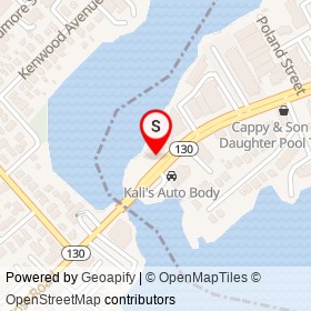 Chubby's on Fairfield Avenue, Bridgeport Connecticut - location map