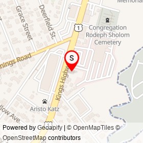 Highway Animal Hospital on Kings Highway East, Fairfield Connecticut - location map