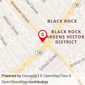 Black Rock Art Center on Brewster Street, Bridgeport Connecticut - location map
