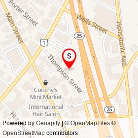 Bovini Dental Labratory on Thompson Street, Bridgeport Connecticut - location map