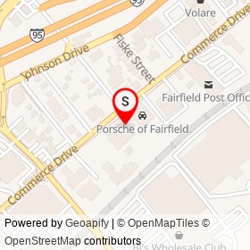 Tile America on Commerce Drive, Fairfield Connecticut - location map