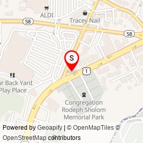 Giant Steps on Kings Highway East, Fairfield Connecticut - location map