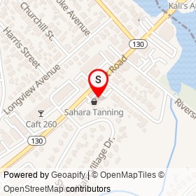 Hair N Place on Post Road, Fairfield Connecticut - location map
