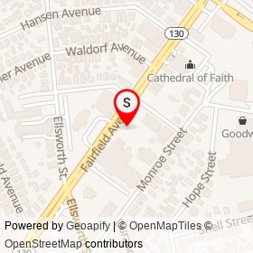 Ted's Bait & Tackle on Fairfield Avenue, Bridgeport Connecticut - location map