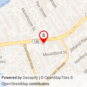 Deparle Motors on Fairfield Avenue, Bridgeport Connecticut - location map