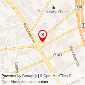 Five Star Pizza House & Restaurant on Fairfield Avenue, Bridgeport Connecticut - location map