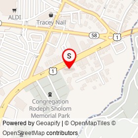 Esthetique on Kings Highway East, Fairfield Connecticut - location map