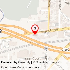 Kim Discount Muffler on Commerce Drive, Bridgeport Connecticut - location map