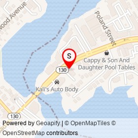 Stoked on Fairfield Avenue, Bridgeport Connecticut - location map