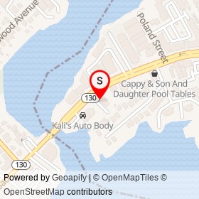 Aspetuk Brew Lab on Fairfield Avenue, Bridgeport Connecticut - location map