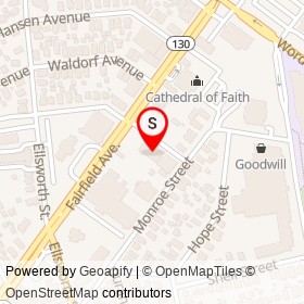 Laundromat Plus on Fairfield Avenue, Bridgeport Connecticut - location map